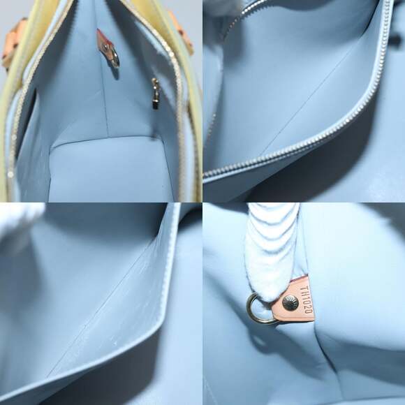 LOUIS VUITTON Monogram Vernis Houston Hand Bag Gris M91053 - Picture 12 of 12